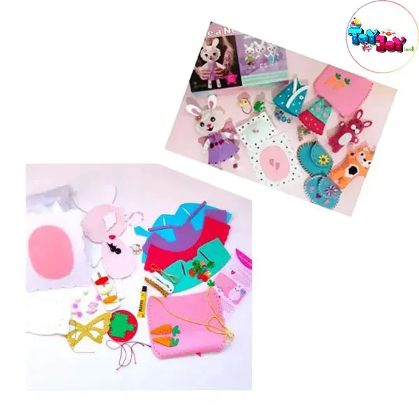 بازی آموزشی خیاط کوچولو – ساخت عروسک خرگوش نمدی | یک دوست جدید بساز