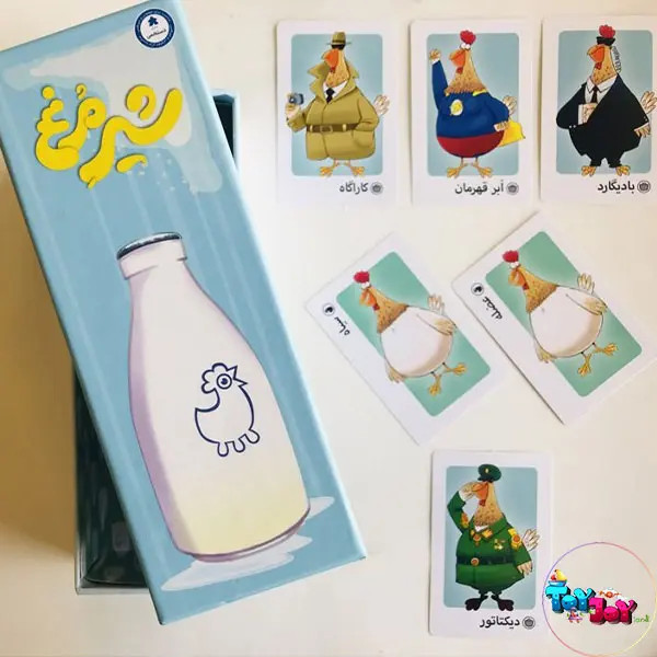 بازی فکری شیرمرغ (دورهمی ایرانی – برند رومیز)