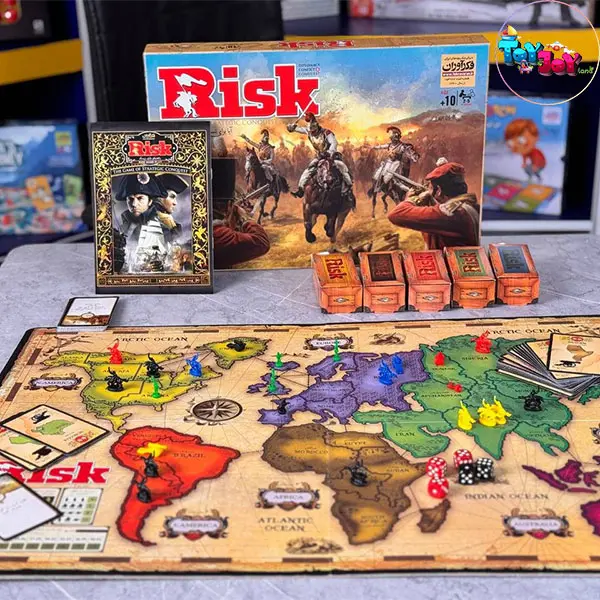 بازی فکری ریسک حرفه‌ای فکرآوران (Risk Board Game)