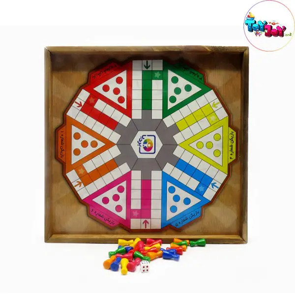 منچ و مارپله چوبی 6 نفره بردیا آیتم 9906