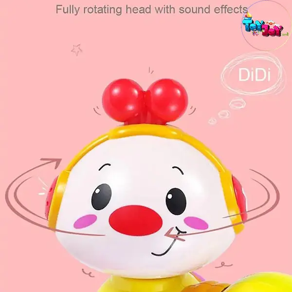 اسباب بازی کرم فشاری موزیکال هولا (HOLA) مدل کرم ابریشم