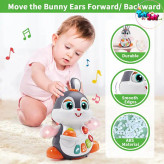 خرگوش رقاص موزیکال هالی تویز (Huile Toys) – اسباب بازی سرگرمکننده کودک