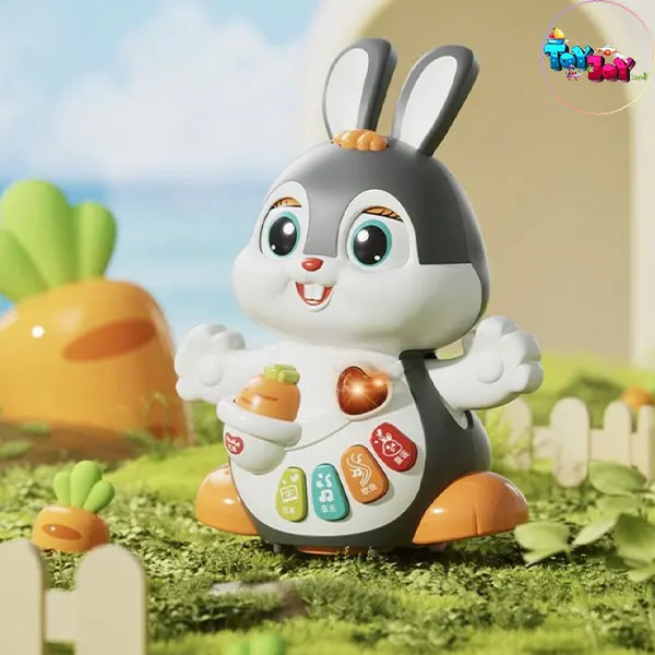 خرگوش رقاص موزیکال هالی تویز (Huile Toys) – اسباب بازی سرگرم‌کننده کودک