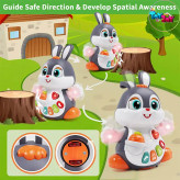 خرگوش رقاص موزیکال هالی تویز (Huile Toys) – اسباب بازی سرگرمکننده کودک
