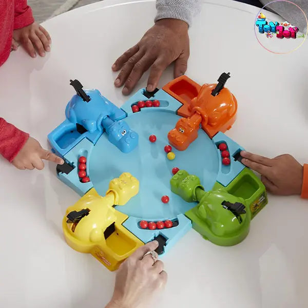 بازی فکری اسب آبی گرسنه (Hungry Hippos)