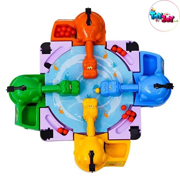 بازی فکری اسب آبی گرسنه (Hungry Hippos)