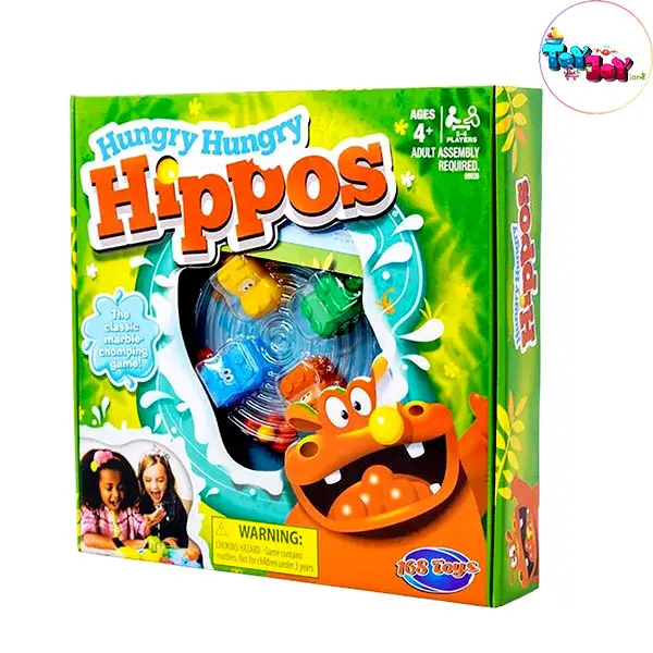 بازی فکری اسب آبی گرسنه (Hungry Hippos)