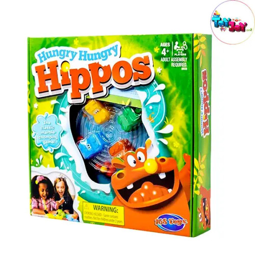 بازی فکری اسب آبی گرسنه (Hungry Hippos)