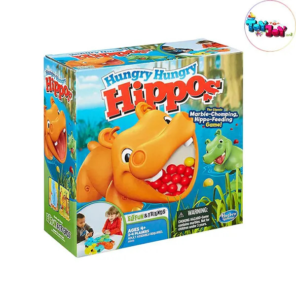 بازی فکری اسب آبی گرسنه (Hungry Hippos) قدیمی