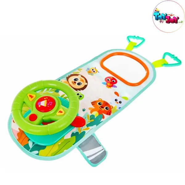 فرمان موزیکال پشت صندلی هولی تویز Hola Toys مدل E993 | چراغ‌دار و موزیکال