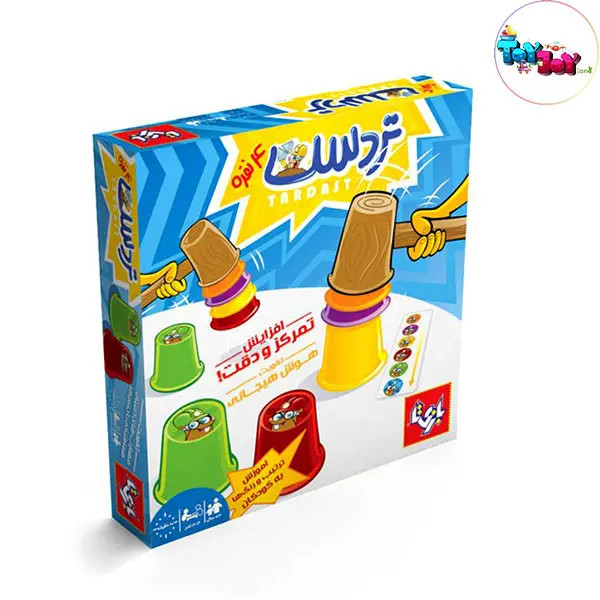 بازی فکری تردست 4 نفره | بازی گروهی سرعتی و هیجانانگیز