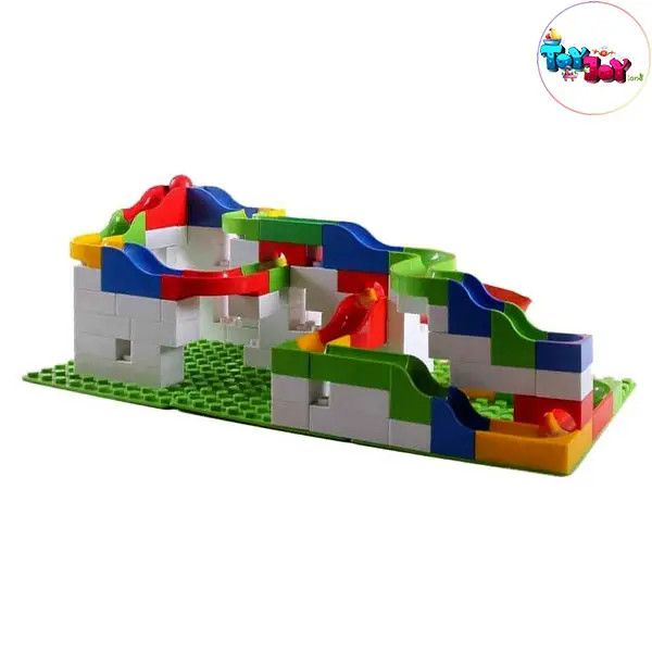 بازی ساختنی دانیبال ۱۰۵ قطعه دانینو | لگو مسیر توپ آموزشی کودکان