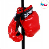 کیسه بوکس فنری کودک (به همراه دستکش و ارتفاع قابل تنظیم)