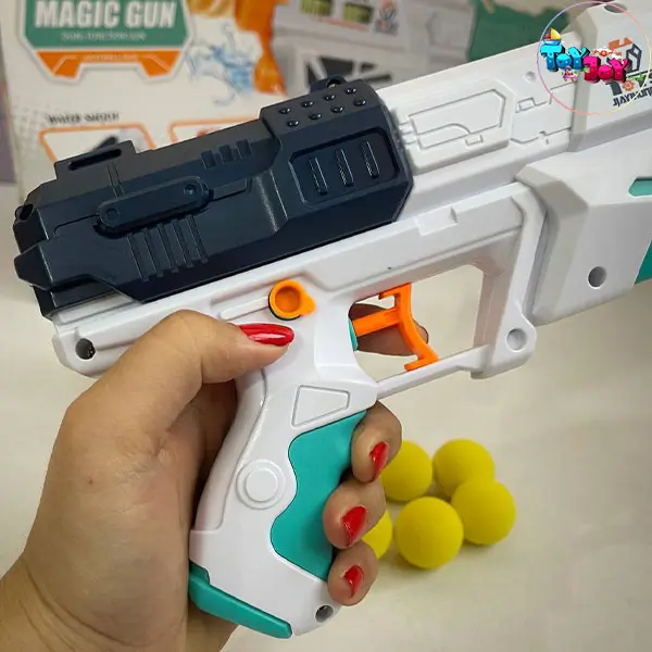 تفنگ دوکاره آبپاش و پرتاب توپ با بولینگ مدل 29-648