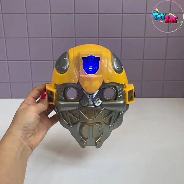 ماسک ابرقهرمان چراغدار مدل اسپایدرمن، آیرونمن، کاپیتان آمریکا، ترنسفورمرز و بامبلبی