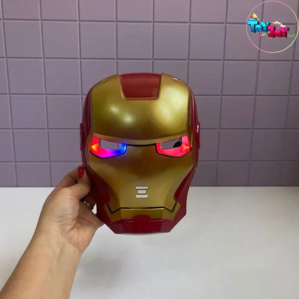 ماسک ابرقهرمان چراغدار مدل اسپایدرمن، آیرونمن، کاپیتان آمریکا، ترنسفورمرز و بامبلبی