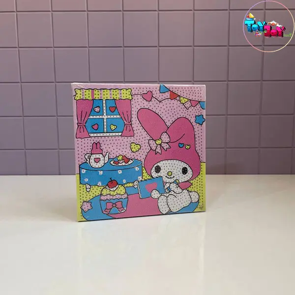 نقاشی الماسی بومی ۲۰×۲۰ همراه با وسایل و الماس‌ها (۵ طرح مختلف)