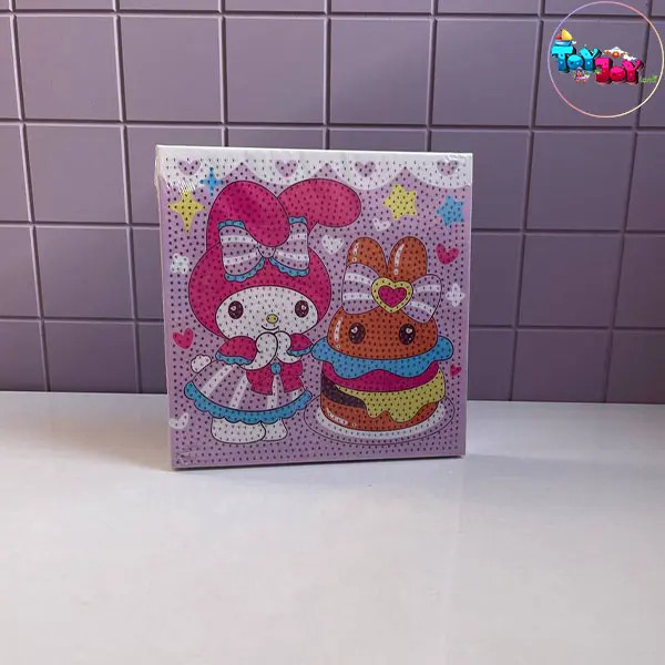 نقاشی الماسی بومی ۲۰×۲۰ همراه با وسایل و الماسها (۵ طرح مختلف)