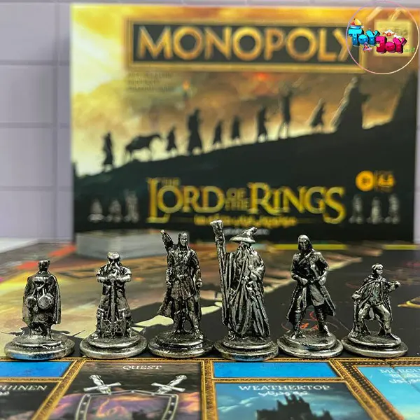 بازی فکری مونوپولی ارباب حلقه‌ها فکرآوران | نسخه فکری و خانوادگی