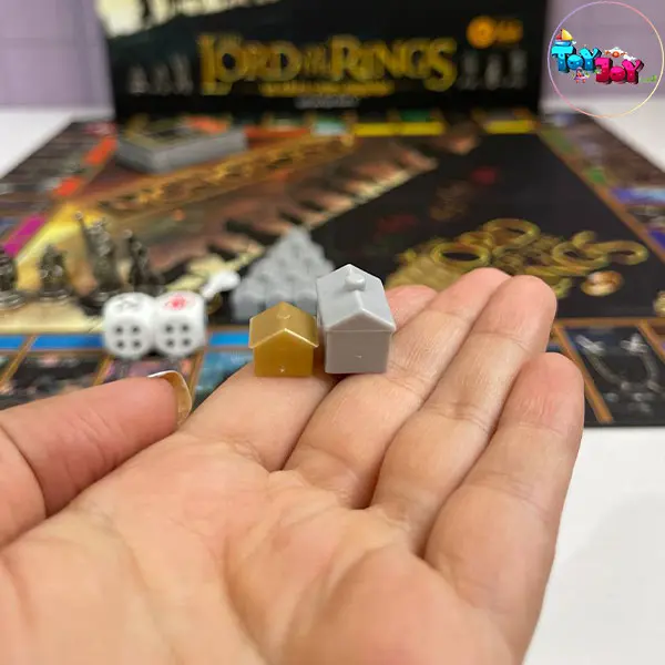 بازی فکری مونوپولی ارباب حلقه‌ها فکرآوران | نسخه فکری و خانوادگی