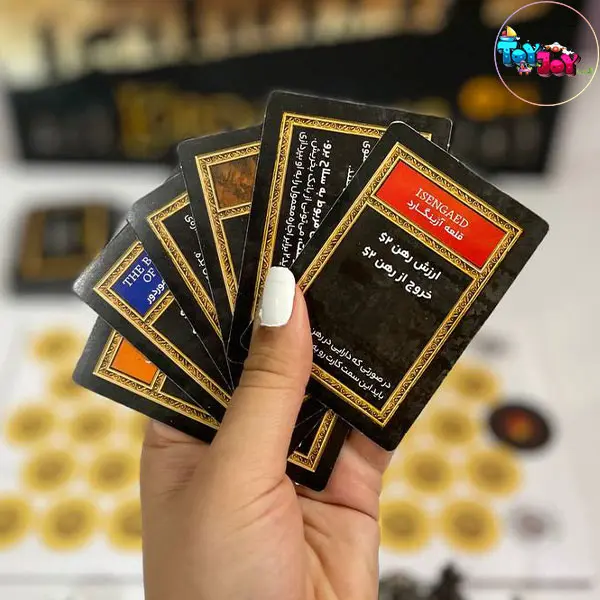 بازی فکری مونوپولی ارباب حلقه‌ها فکرآوران | نسخه فکری و خانوادگی