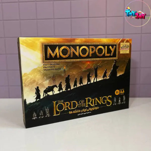 بازی فکری مونوپولی ارباب حلقهها فکرآوران | نسخه فکری و خانوادگی