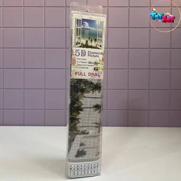 نقاشی الماسی 30×30 بزرگسال – سرگرمی آرامش‌بخش و هنری