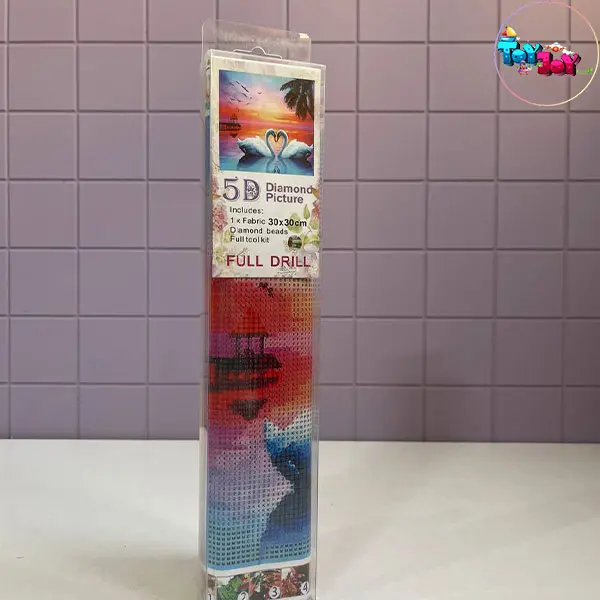 نقاشی الماسی 30×30 بزرگسال – سرگرمی آرامش‌بخش و هنری