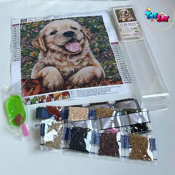 نقاشی الماسی 30×30 بزرگسال – سرگرمی آرامش‌بخش و هنری