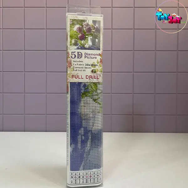 نقاشی الماسی 30×30 بزرگسال – سرگرمی آرامش‌بخش و هنری