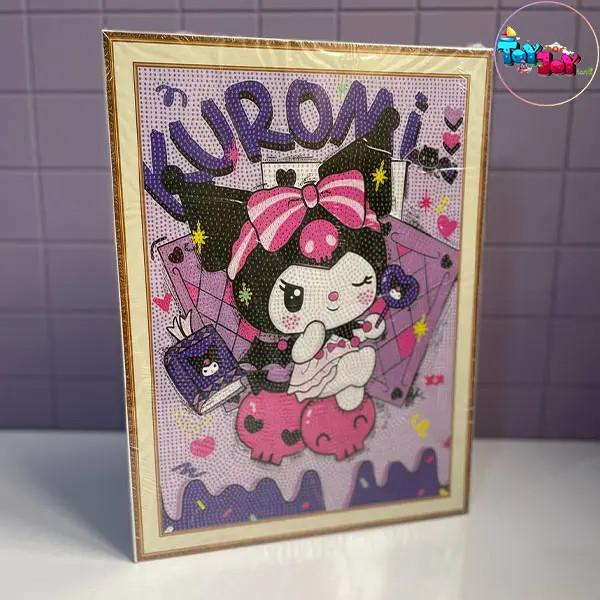 نقاشی الماسی بومی 30×40 همراه با ابزار کامل