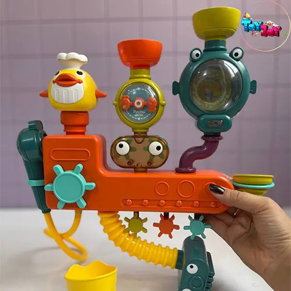 ست حمام کودک A55-11 با دوش تلفنی و اکسسوریهای آببازی