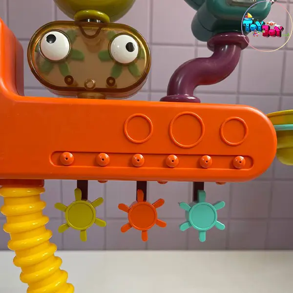 ست حمام کودک A55-11 با دوش تلفنی و اکسسوری‌های آب‌بازی