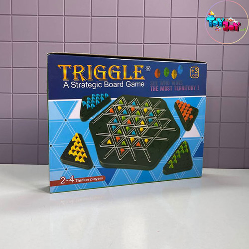 بازی فکری مثلث (دوز ) زنجیره ای تریگل triggle