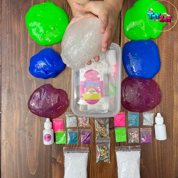 اسباب بازی پک ساخت اسلایم اودی تویز