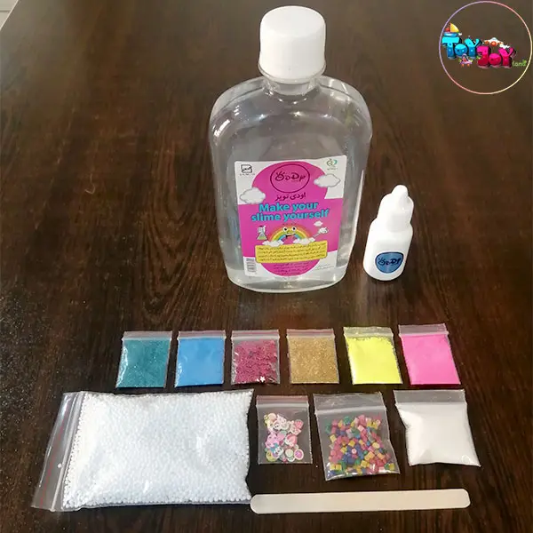 اسباب بازی پک ساخت اسلایم اودی تویز