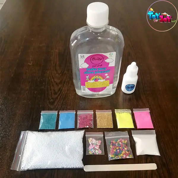 اسباب بازی پک ساخت اسلایم اودی تویز