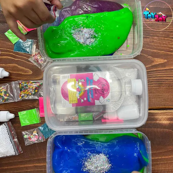 اسباب بازی پک ساخت اسلایم اودی تویز