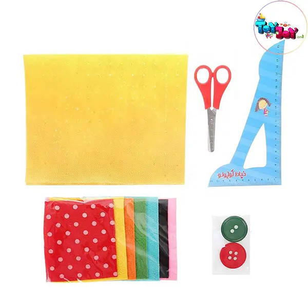 کاردستی پک شماره ۱ خیاط کوچولو – آموزش اولیه خیاطی برای کودکان ۶ تا ۸ سال