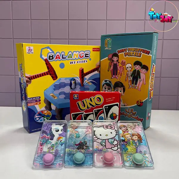 پک بازی اقتصادی – آموزش بدن، تمرکز و سرگرمی + یک واتر گیم هدیه