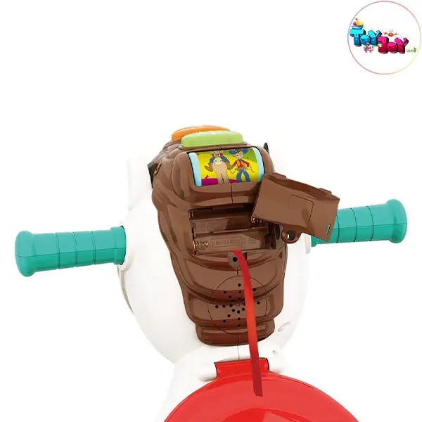 اسب آموزشی و تعادلی دو کاره سواری و گهوارهای کودک با موزیک و چراغ