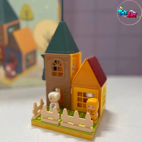 لگو مگنتی خانهسازی ۲۴ قطعه | بلوک مغناطیسی ساختنی کودک