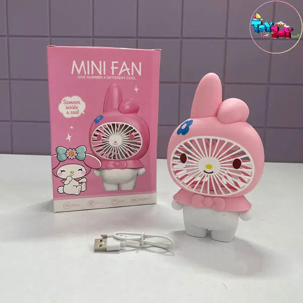 مینی پنکه شارژی طرح ملودی