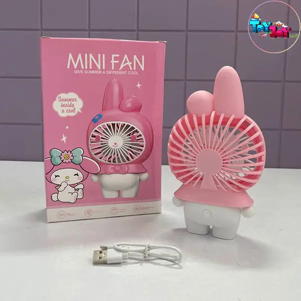 مینی پنکه شارژی طرح ملودی