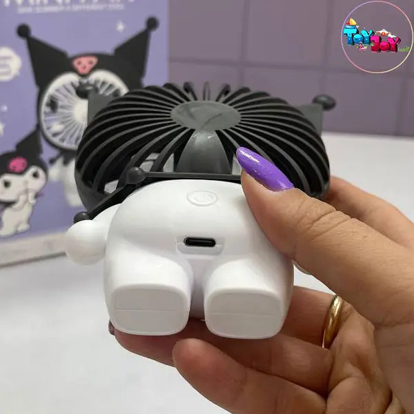 مینی پنکه شارژی طرح کرومی