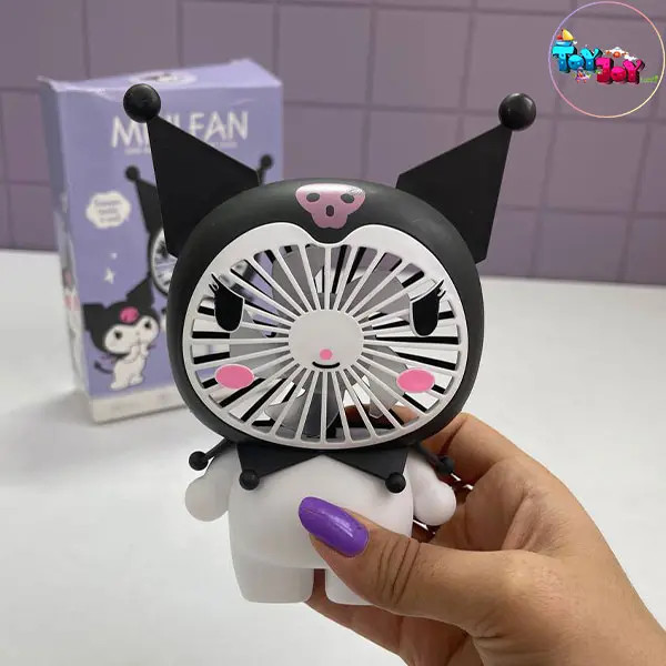 مینی پنکه شارژی طرح کرومی