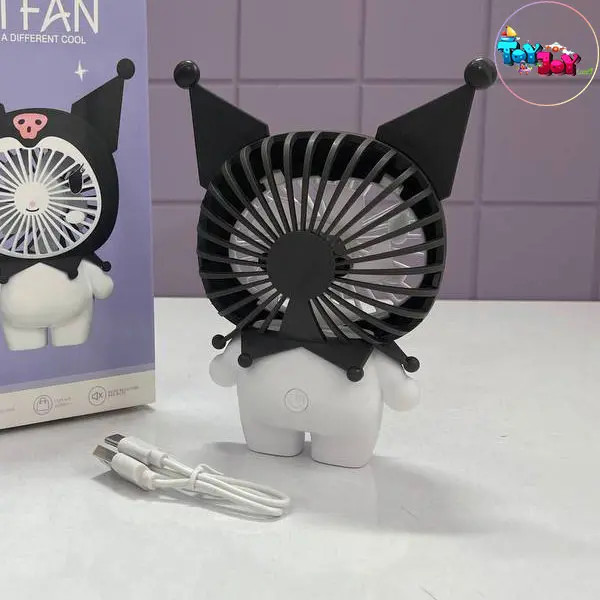 مینی پنکه شارژی طرح کرومی