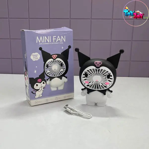 مینی پنکه شارژی طرح کرومی