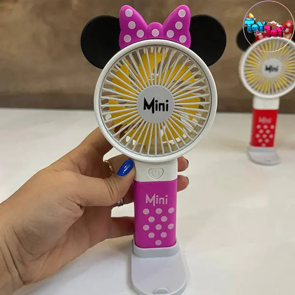 مینی پنکه شارژی طرح مینی موس