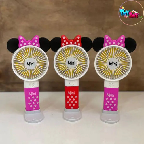 مینی پنکه شارژی طرح مینی موس